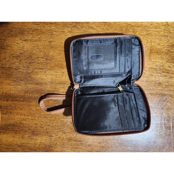 Brown Wristlet Wallet - Picture 2 of 2